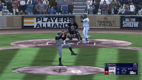 Mike Trout Robs A Home Run Mlb The Show 22 Youtube