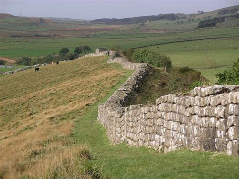 The Old Frontier Hadrians Wall Scottish Borders United Kingdom