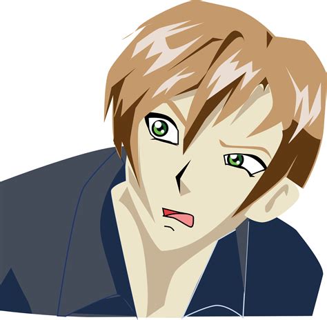 Pngkit selects 170 hd anime boy png images for free download. Clipart - Confused Anime Boy