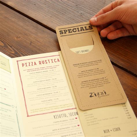 20 tasty restaurant menu designs for your inspiration