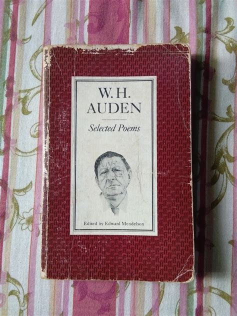 Wh Auden Selected Poems Book Hobbies And Toys Books And Magazines