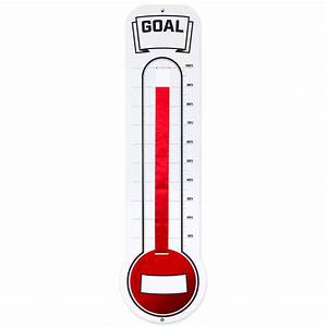 Buy Fundraising Thermometer Chart Goal Tracker Dry Erase Goal Setting