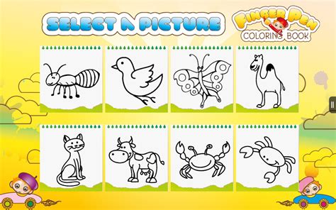 Coloring Book For Kids Coloring Game For Girls And Boys