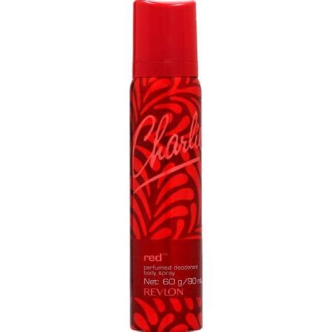 Revlon Charlie Perfumed Deodorant Body Spray Red 90ml Med365