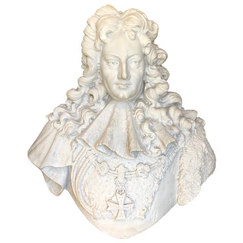 Hand Carved French Marble Bust For Sale At 1stdibs