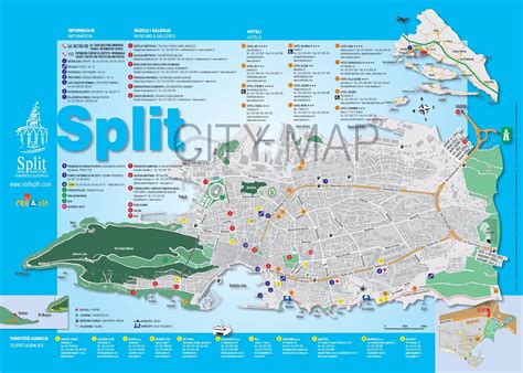 Quizá muchos padres no le confieran mucha importancia al mapamundi, pero deben tener en cuenta que para los niños este puede ser su primer acercamiento al mundo donde viven. Mapas de Split - Croácia | MapasBlog