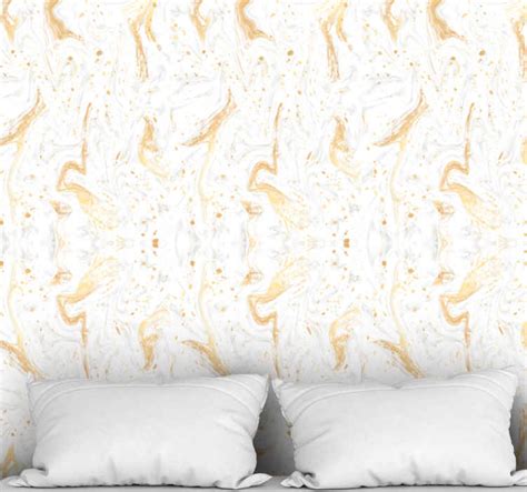 Gold Marble Texture Imitation Marble Effect Wallpaper Tenstickers