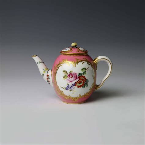 A Sèvres Teapot And Cover Circa 1757 60 Adrian Sassoon
