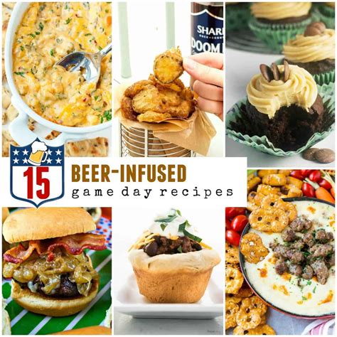 15 Beer Infused Game Day Recipes