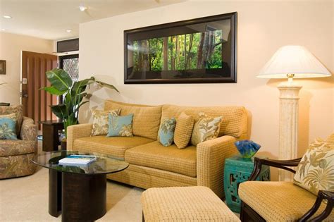Residential Tropical Living Room Hawaii By Interior Design