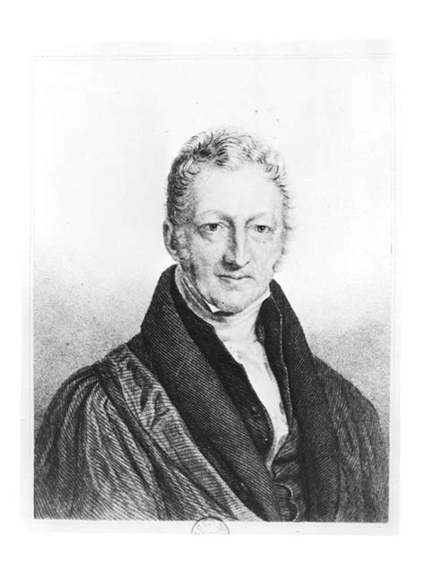 Retrato De Thomas Robert Malthus 1766 1834 Grabado Por Fournier Para