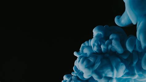 Black Background Blue Smoke 4k 5k Hd Abstract Wallpapers Hd