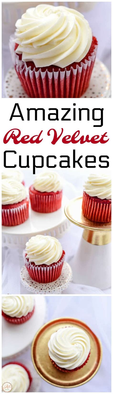 My mom would always make this velvet red cake cake from scratch on christmas when i was growing baffled why this didn't work out for me. How to Make Amazing Red Velvet Cupcakes - An Alli Event