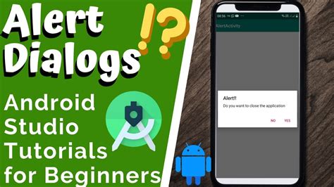 How To Make Alert Dialog In Android Studio Alert Builder Tutorial Android Studio Youtube