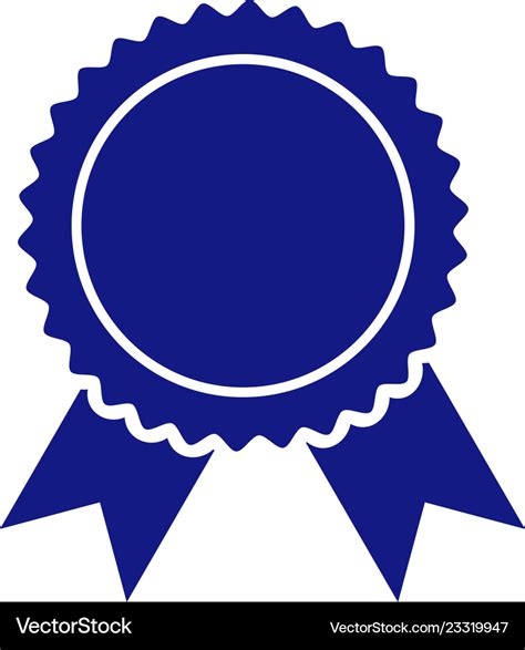 Certificate Seal Icon Royalty Free Vector Image