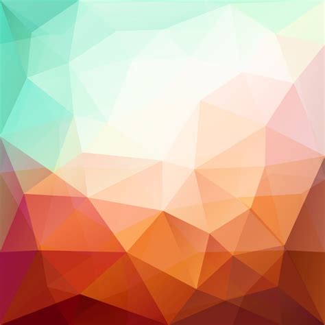 Premium Vector Color Abstract Geometric Banner With Triangle Shapes