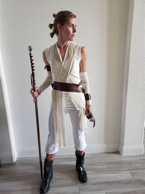 Rey Star Wars Inspired Costume Womens Rey Inspired Outfit The Rise