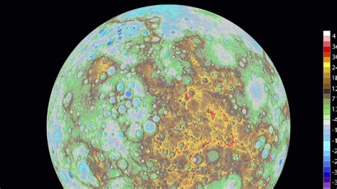 Messenger Spacecraft Provides Data For Special Mercury Map Scoop News