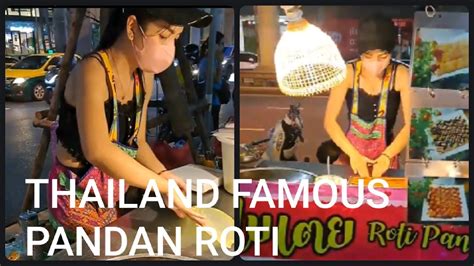 Egg And Banana Roti โรตีไข่และกล้วยthe Most Popular Roti Lady In Bangkok 2022 Thailand 🇹🇭