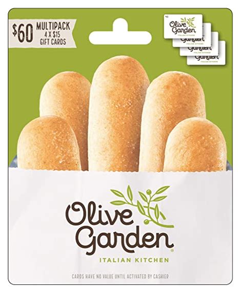 Or toward previously purchased merchandise. Amazon.com: Olive Garden Gift Card - $15, 4 Count (Pack of 1): Gift Cards