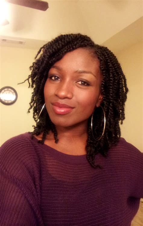 Twist braids or senegalese braids are gorgeous hairstyles, and black women adore them because they protect the mane and provide hair growth. Natural Hair, Fitness, Inspiration, Food : No more Afro ...
