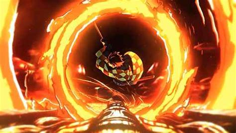Tanjiro Kamado Hinokami Kagura Dance Of The Fire God Animated