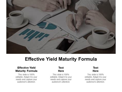 Effective Yield Maturity Formula Ppt Powerpoint Presentation