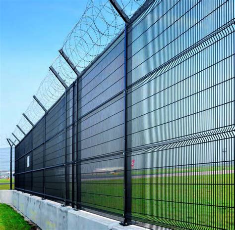Ultimate Extra Perimeter Security Manchester Airport Cld Fencing