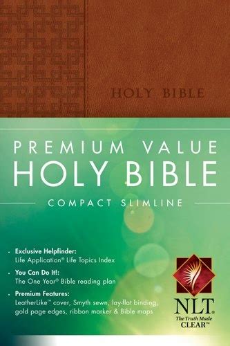 Premium Value Compact Slimline Bible Nlt Tyndale House Publishers