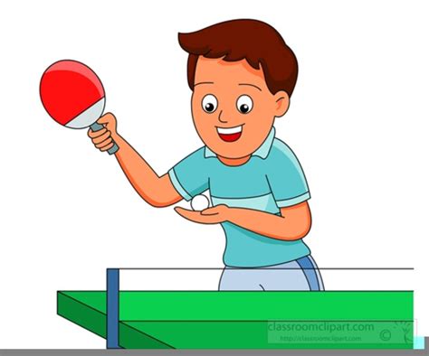 Table Tennis Players Clipart Free Images At Vector Clip