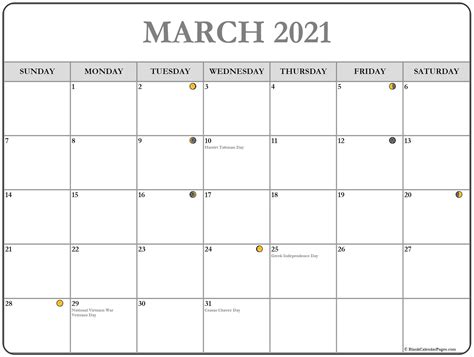 Report this item to etsy. March 2021 calendar | free printable monthly calendars
