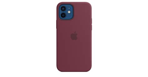 Iphone 12 12 Pro Silicone Case With Magsafe — Plum Apple Au
