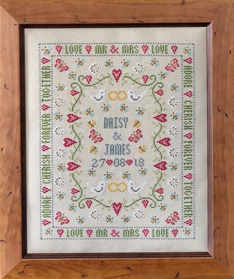 Great savings free delivery / collection on many items. Bee Wedding Sampler Cross Stitch Kit only £28.50