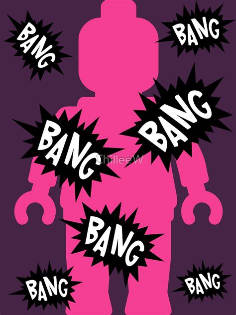minifig bang bang bang t shirt by chilleew redbubble