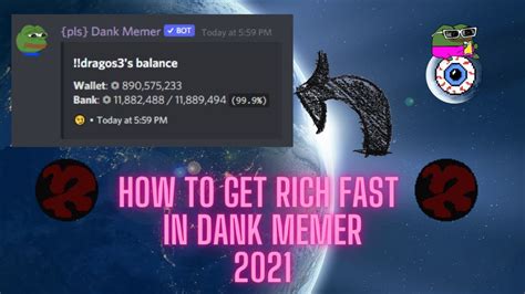 How To Get Rich Fast In Dank Memer 2021 Discord Skit In Depth Guide
