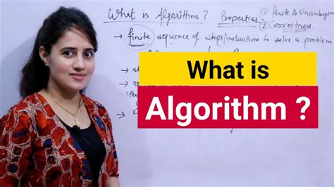 Lec 2 What Is Algorithm And Need Of Algorithm Properties Of