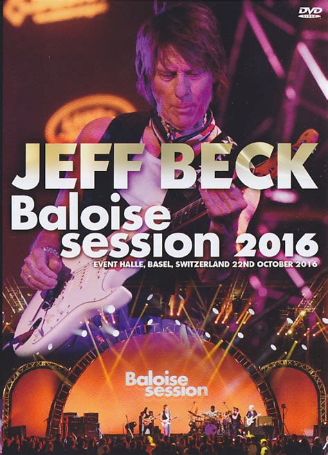 Jeff Beck Baloise Session Dvd Giginjapan