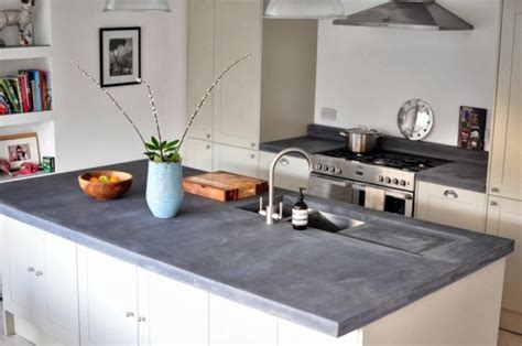 Arbeitsplatten aus beton für ihre traumküche: Countertop with concrete look - kitchen countertops made ...