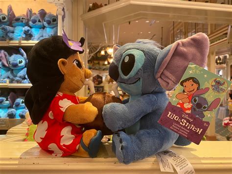 New ‘lilo And Stitch 20th Anniversary Plush Available At Disneyland
