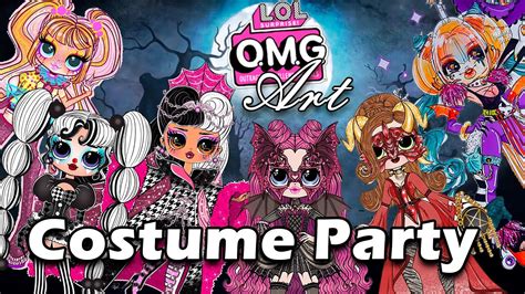 Lol Surprise Omg Dolls Costume Party Collab Favorite Lol Omg Dolls In