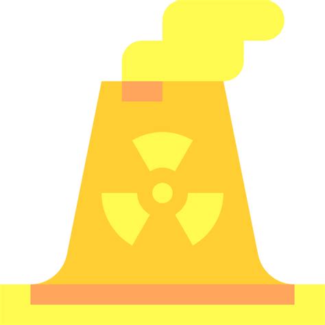 La Energía Nuclear Iconos Gratis De Industria