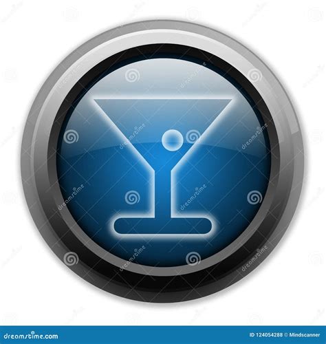 Icon Button Pictogram Bar Stock Illustration Illustration Of