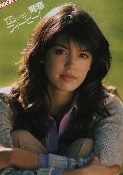 phoebe cates was the second most beautiful girl in the world during the 1980 s lynn holly