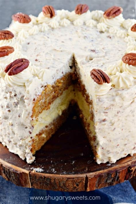 Carrot Cake Cheesecake Cake Keeprecipes Your Universal