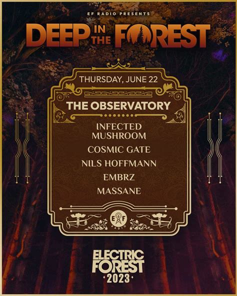 Electric Forest 2024 Lineup Tickets Prices Schedule Map