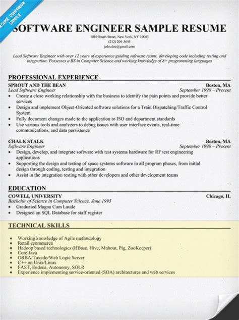 Cv examples see perfect cv samples that get jobs. How to Write a Skills Section for a Resume - Resume Companion