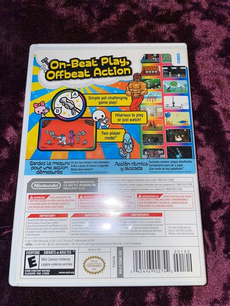 Rhythm Heaven Fever Nintendo Wii Cib Clean Disc Ebay