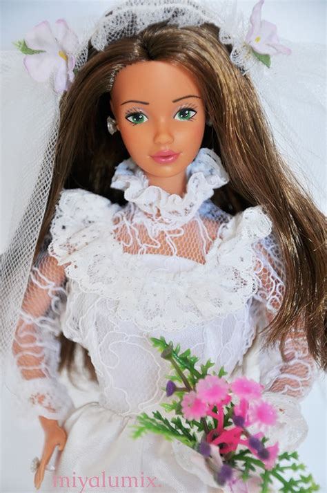tracy wedding barbie barbie wedding dress barbie bride i m a barbie girl bride dolls 1980s