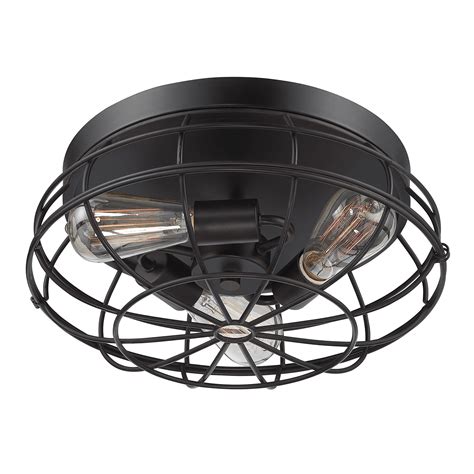 360 lighting rustic farmhouse ceiling light flush mount fixture black cage 16 wide burlap shade for bedroom kitchen hallway 360 lighting 5 out of 5 stars with 2 ratings Flush Mount Fluorescent Kitchen Lighting Design Ideas