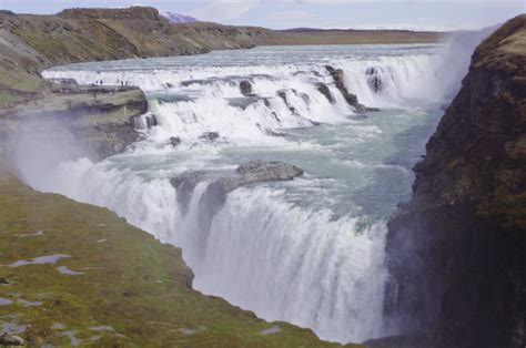 Beautiful Gullfoss Golden Falls Gullfoss Is In The River Flickr